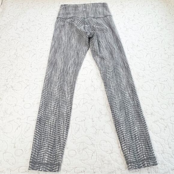 Lululemon Wunder Under Arrow Jacquard High-Rise Arrow Jacquard Dark Olive Grey 4 - Picture 9 of 12